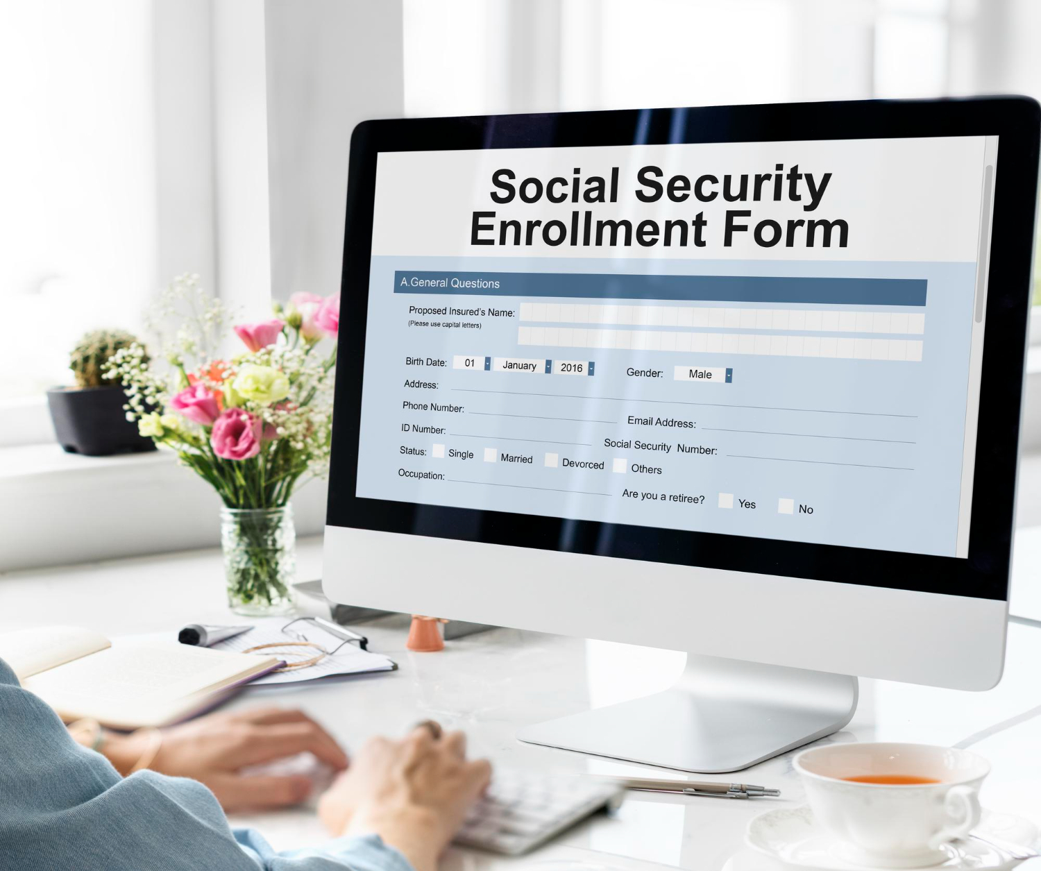 Online Social Security Application