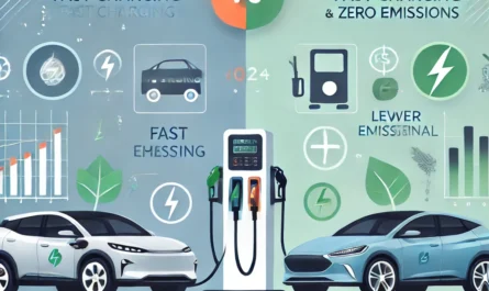 Electric vs. Hybrid vehicle comparison for 2024 buyers, highlighting efficiency, environmental impact, and cost