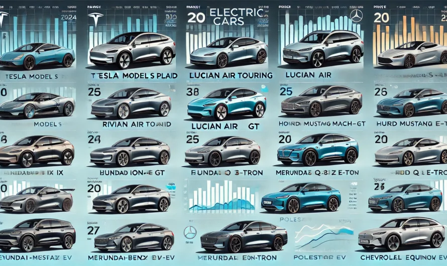 Top 10 Electric Cars of 2024: Features, Range, and Pricing Compared