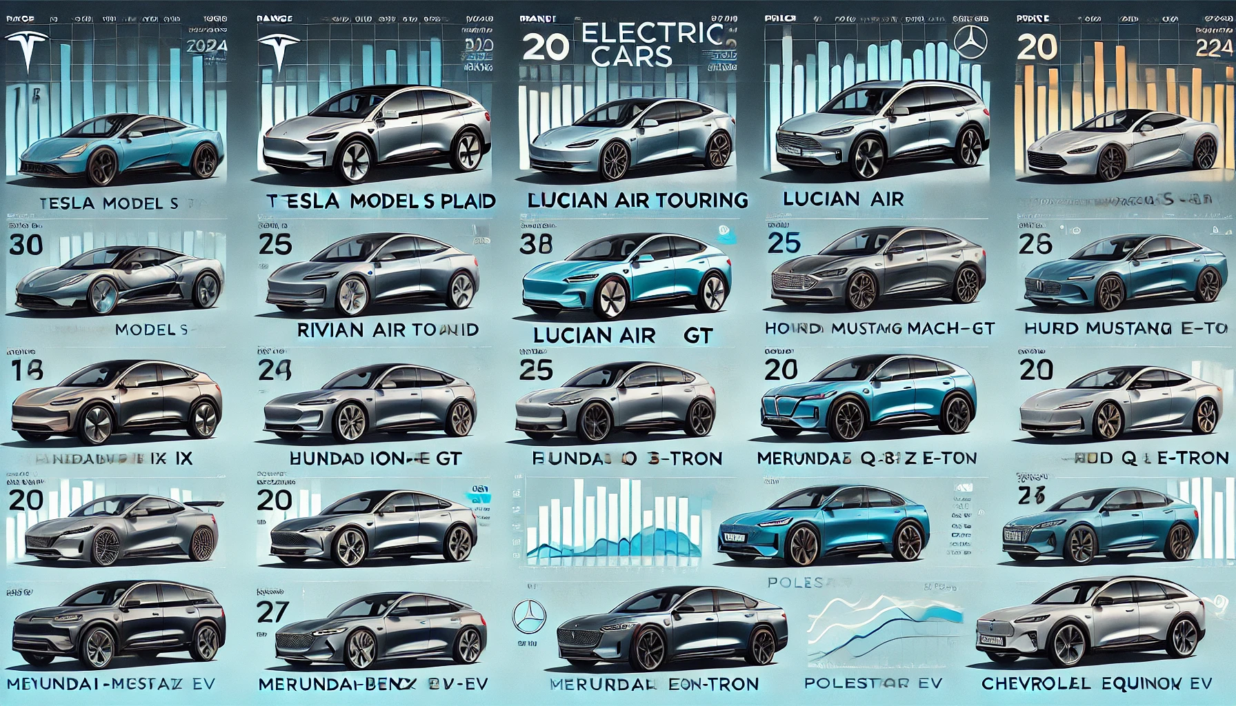 Top 10 Electric Cars of 2024 Features, Range, and Pricing Compared