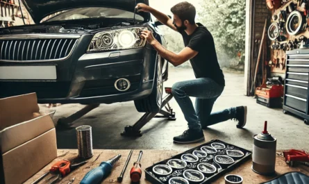 DIY installation of car parts and accessories