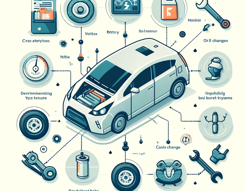 Steps for maintaining a hybrid vehicle for optimal performance